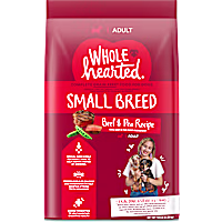 WholeHearted Grain Free Small-Breed Beef and Pea Recipe Adult Dry Dog Food