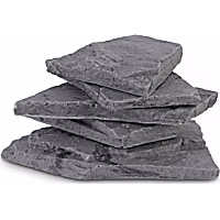 Imagitarium Black Marbled Resin Stone Stack