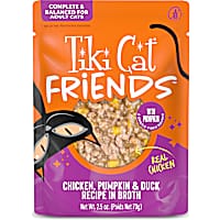 Tiki Cat Friends Chicken Pumpkin & Duck Wet Cat Food