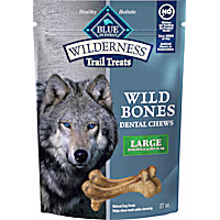 Blue Buffalo Wilderness Wild Bones Grain-Free Medium Dental Chews Dog Treats