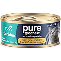 Canidae Pure Grain Free Tuna, Chicken and Whitefish in Broth Wet Cat Food