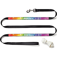 Custom Personalization Solutions Personalized Rainbow Dog Leash