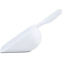 Harmony White Plastic Food Scooper
