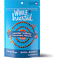 WholeHearted Grain-Free Tender Tidbits Salmon Recipe Dog Training Treats