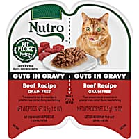 Nutro Perfect Portions Real Beef Cuts in Gravy Wet Cat Food