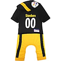 Pets First Pittsburgh Steelers Team Uniform Onesi for Dogs