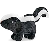 Leaps & Bounds Wild Plush Skunk Dog Toy