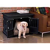 Zoovilla Triple Door Black Dog Crate