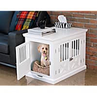 Zoovilla Triple Door White Dog Crate