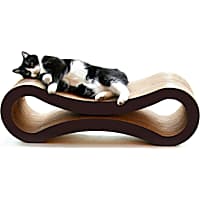 PetFusion Ultimate Walnut Brown Cat Scratcher Lounge