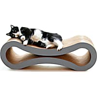 PetFusion Ultimate Slate Gray Cat Scratcher Lounge