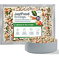 JustFoodForDogs Daily Diets Chicken & Rice Frozen Dog Food