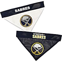 Pets First Buffalo Sabres Reversible Dog Bandana