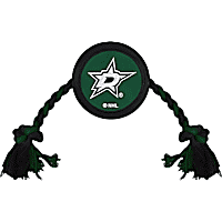 Pets First Dallas Stars Hockey Puck Toy for Dogs