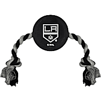 Pets First Los Angeles Kings Hockey Puck Toy for Dogs