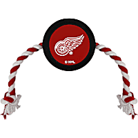 Pets First Detroit Red Wings Hockey Puck Toy for Dogs