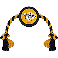 Pets First Nashville Predators Hockey Puck Toy for Dogs