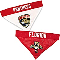Pets First Florida Panthers Reversible Dog Bandana