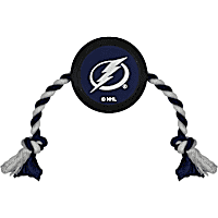 Pets First Tampa Bay Lightning Hockey Puck Toy for Dogs