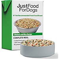 JustFoodForDogs Pantry Fresh Chicken and White Rice Dog Food