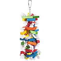 Caitec Paradise Knots N Blocks Hanging Bird Toy