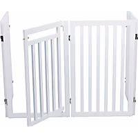 TRIXIE Dog Barrier Four Panel White Gate