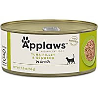 Applaws Natural Tuna Fillet with Seaweed in Broth Wet Cat Food