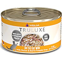 Weruva TruLuxe On The Cat Wok with Chicken & Beef in Pumpkin Soup Wet Cat Food