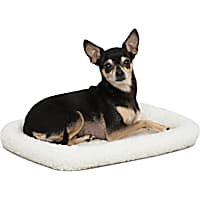 Midwest Quiet Time Bolster White Dog Bed