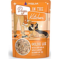 Dogs in the Kitchen Goldie Lox with Chicken & Wild Caught Salmon Au Jus Wet Dog Food Pouches