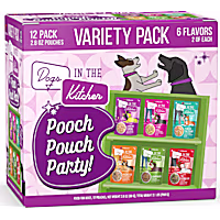 Dogs in the Kitchen Pooch Pouch Party! Variety Pack Wet Dog Food
