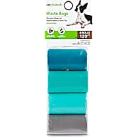 So Phresh Aqua and Multicolored Solid Dog Waste Bags, Count of 120