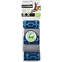 So Phresh Fresh Scent Ultra-Tough Dog Waste Bag Refill Rolls in Print
