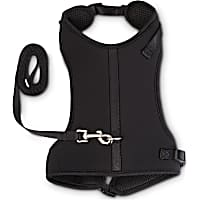 Good2Go Black Big Cat Harness and Leash Set