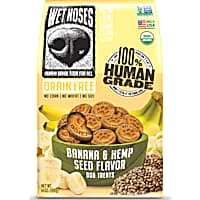Wet Noses Grain Free Hempseed Banana Dog Treats