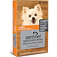 Sentinel Spectrum Chewables for Dogs 2 to 8 lbs.