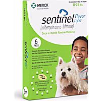 Sentinel Flavor Tabs for Dogs 11 to 25 lbs