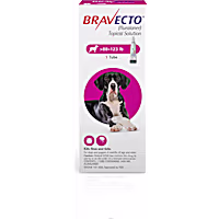 Bravecto Topical Solution for Dogs 88-123 lbs