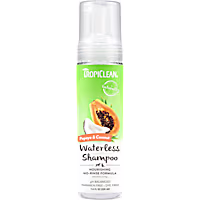TropiClean Papaya & Coconut Waterless Shampoo for Pets