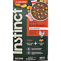Instinct Raw Boost Gut Health Grain Free Recipe with Real Chicken Natural Dry Dog Food