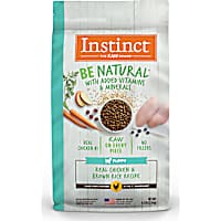 Instinct Be Natural Puppy Real Chicken & Brown Rice Recipe Freeze-Dried Raw Coated Dry Dog Food
