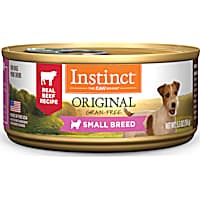 Instinct Original Small Breed Grain Free Real Beef Recipe Natural Wet Canned Dog Food