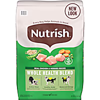 Nutrish Rachael Ray Real Chicken & Veggies Recipe Whole Health Blend Dry Dog Food
