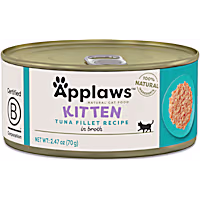 Applaws Natural Tuna Fillet in Broth Wet Kitten Food
