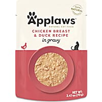 Applaws Natural Chicken Flakes with Duck in Gravy Wet Cat Food