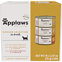 Applaws Natural Chicken Selection in Broth Multipack Wet Cat Food