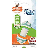 Nylabone Chill & Chew Rawhide Knot Bone Dog Toy