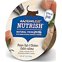 Rachael Ray Nutrish Natural Grain Free Ocean Fish & Chicken Catch-iatore Wet Cat Food