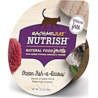 Rachael Ray Nutrish Natural Grain Free Ocean Fish-A-Licious Wet Cat Food