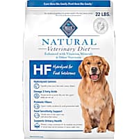 Blue Buffalo Natural Veterinary Diet HF Hydrolyzed for Food Intolerance Vet Prescription Required Salmon Dry Dog Food